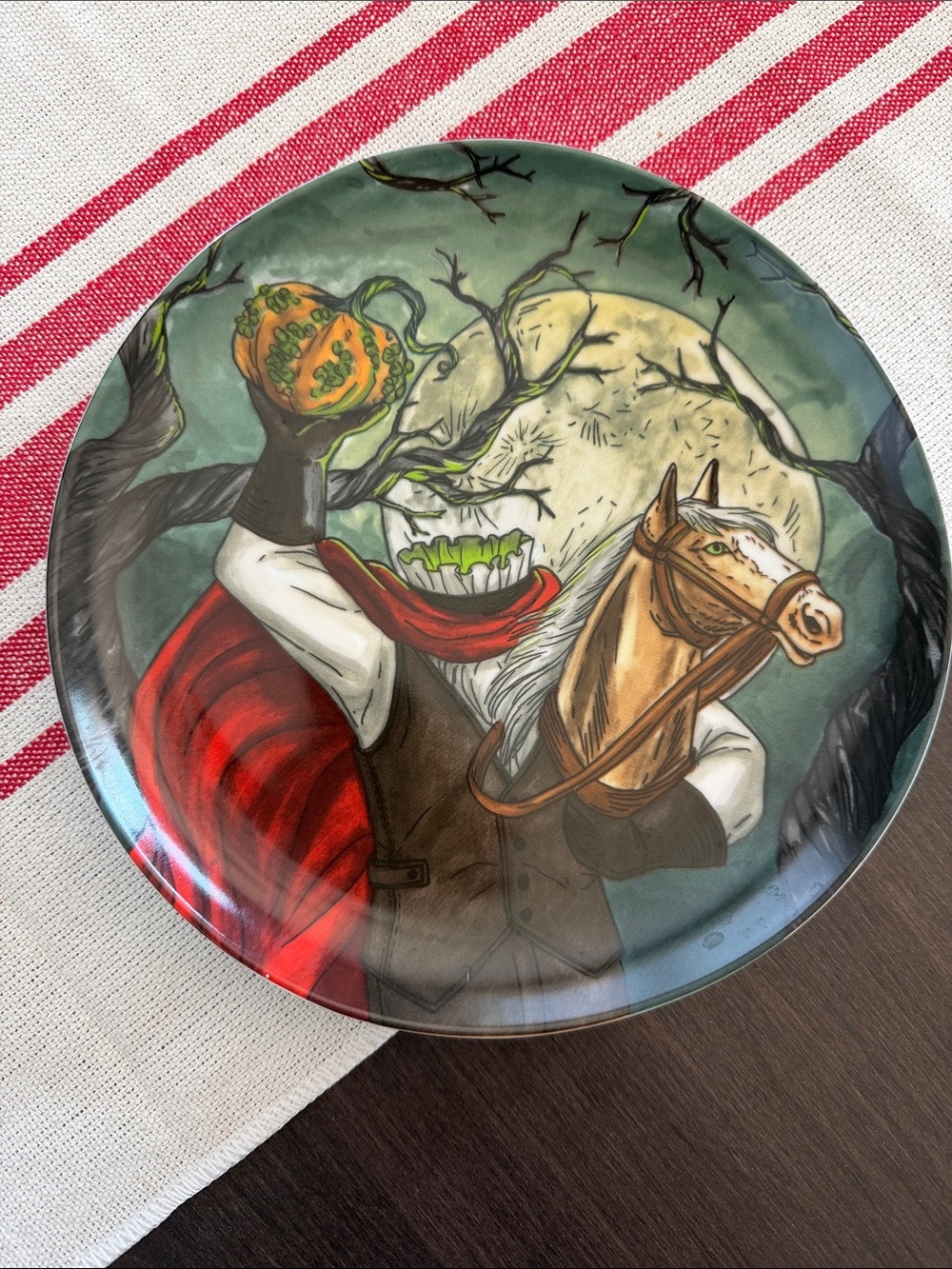 West Elm Headless Horseman Plate by Rachel Kozlowski
